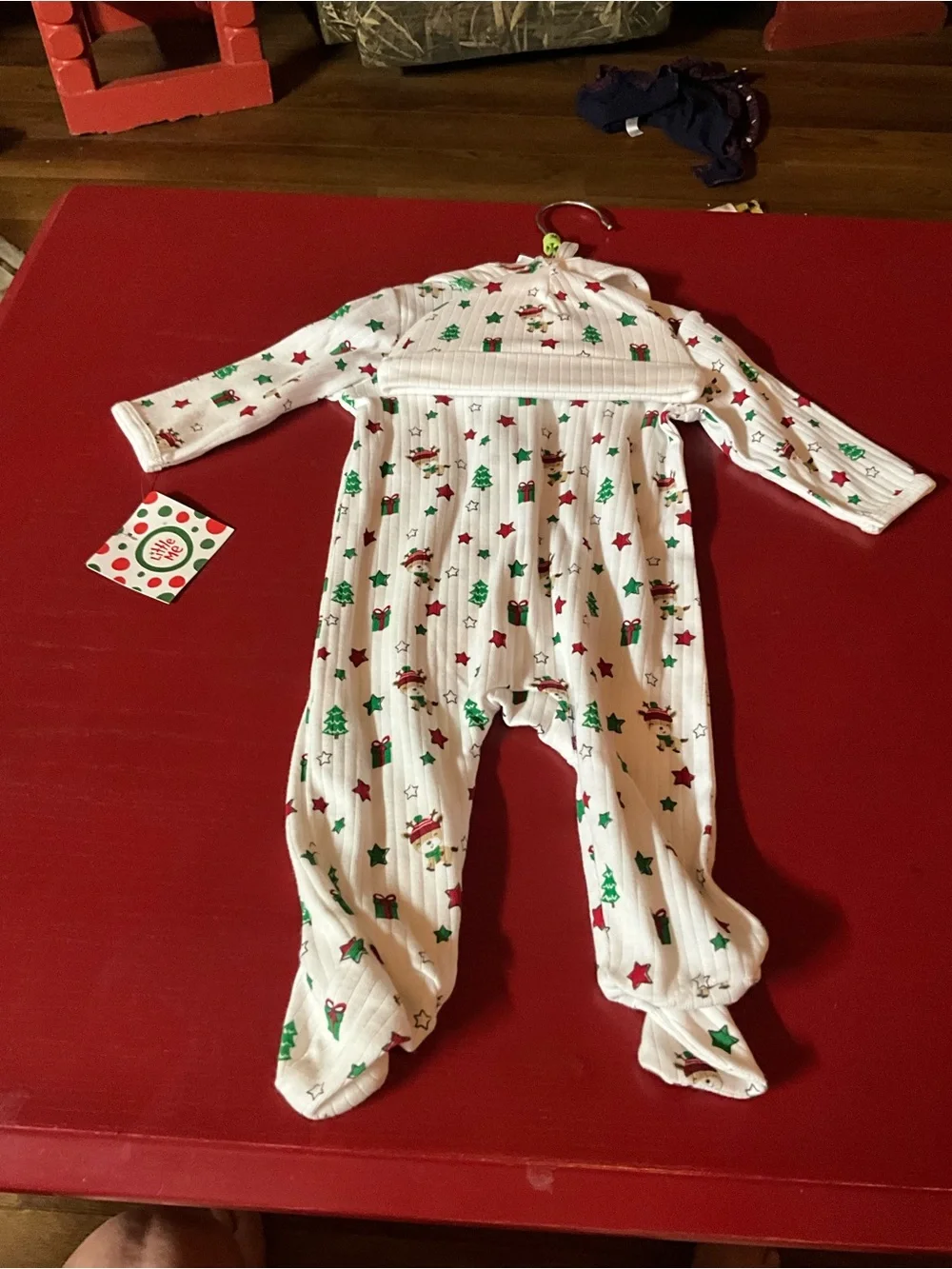 NWT little Me size 3 month Christmas outfit